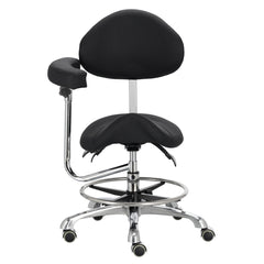 Kosmetologinis balnas su atlošu ir porankiu - juodas