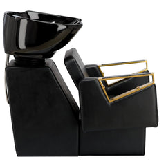 Kirpyklos plautuvė Toma GOLD – juoda