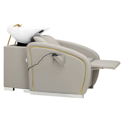 Kirpyklos plautuvė IMPEKA su masažu, elektrinė, pilka