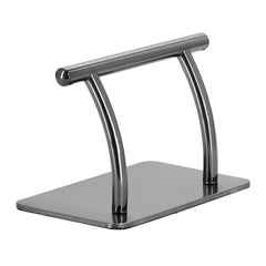 Kirpyklos kėdė Toma BLACK, su pakoju - juoda