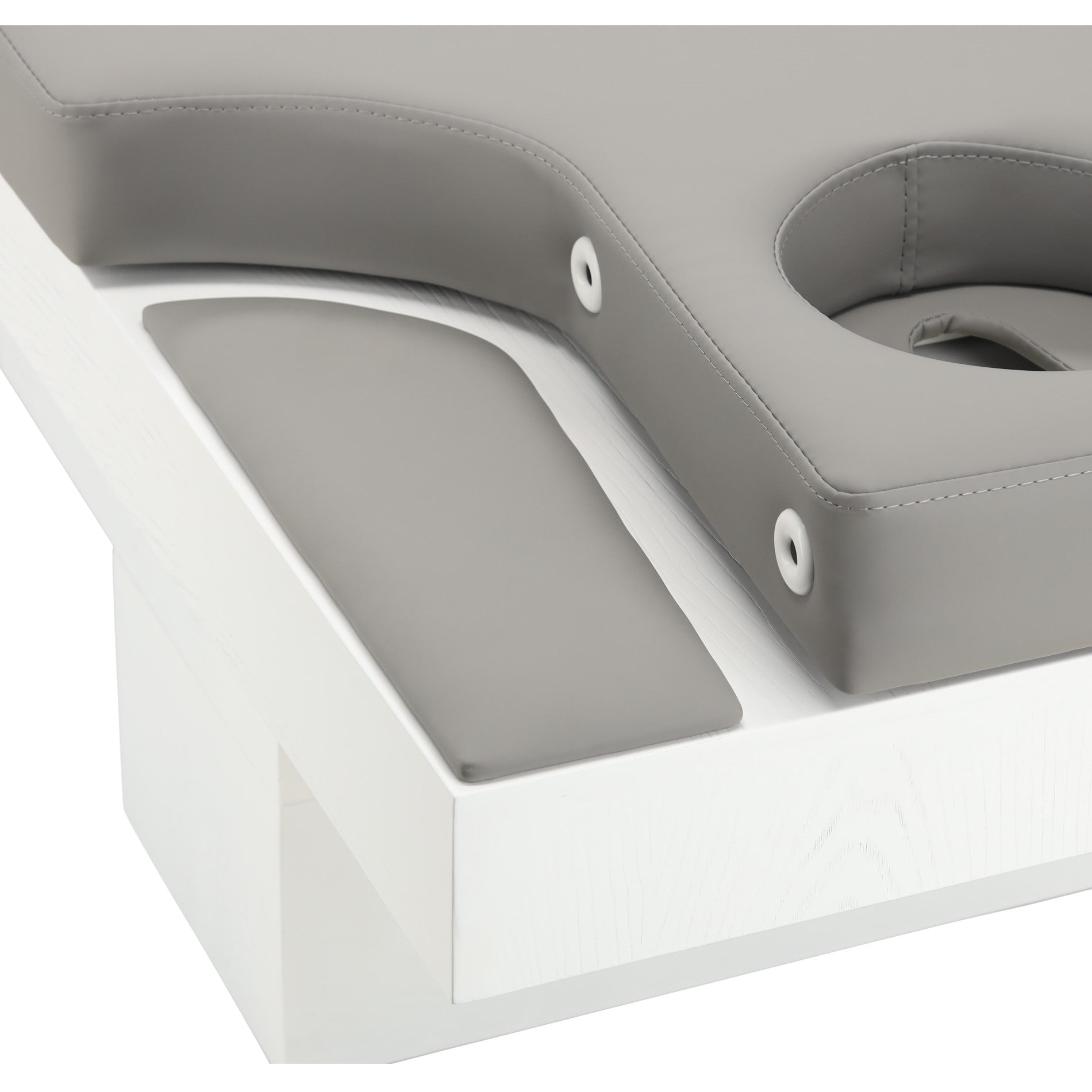 Elektrinis masažo stalas / kosmetologinis gultas su šildymu ir LED apšvietimu F245 – pilkas