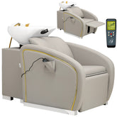 Kirpyklos plautuvė IMPEKA su masažu, elektrinė, pilka