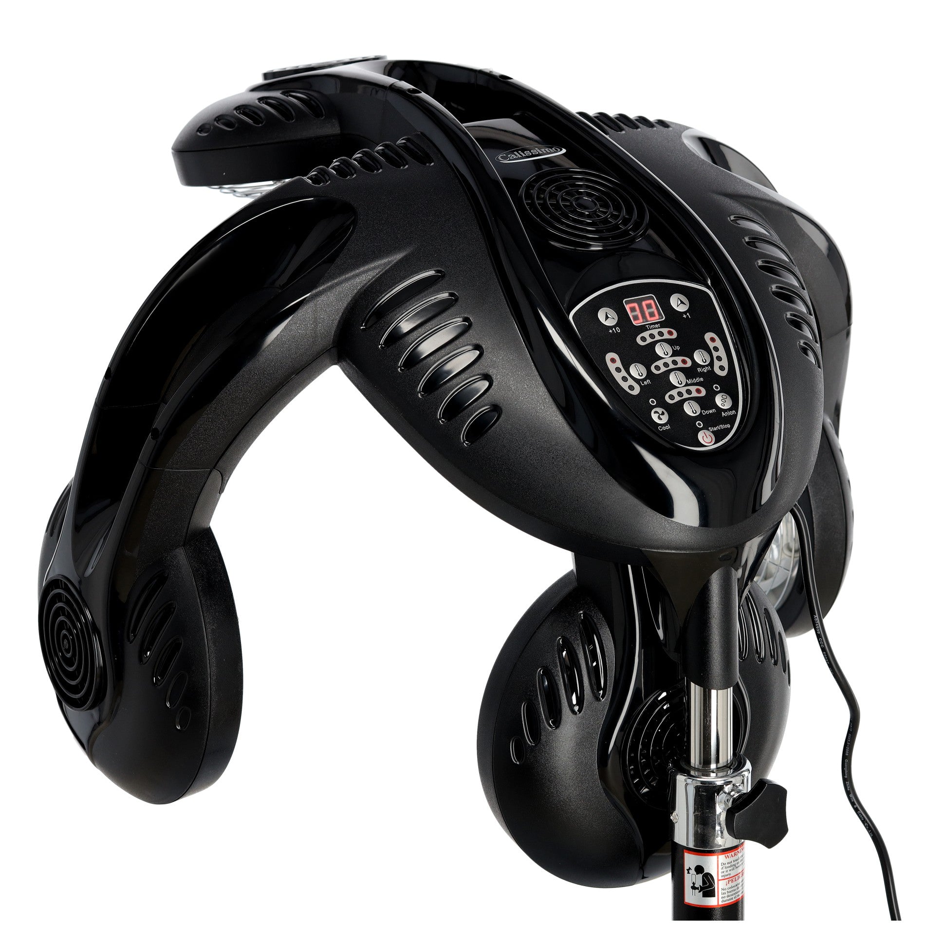 Kirpyklos infrazonas Kalisto – plaukų priežiūrai ir dažymui, juodas