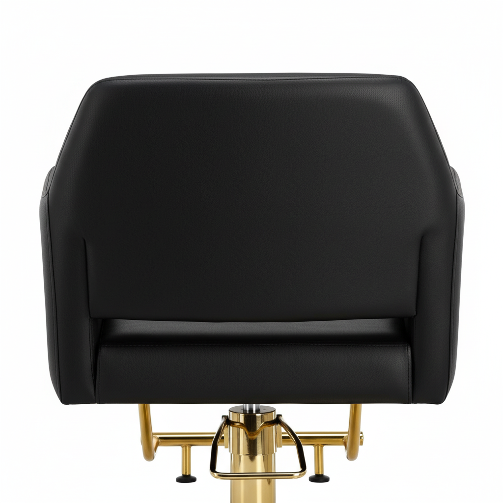 Kirpyklos kėdė Nilos, juoda