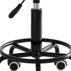 Meistro kėdutė Round PRO – juoda