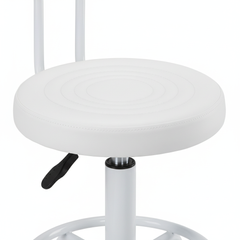 Meistro kėdutė Round PRO – balta