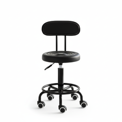Meistro kėdutė Round PRO – juoda