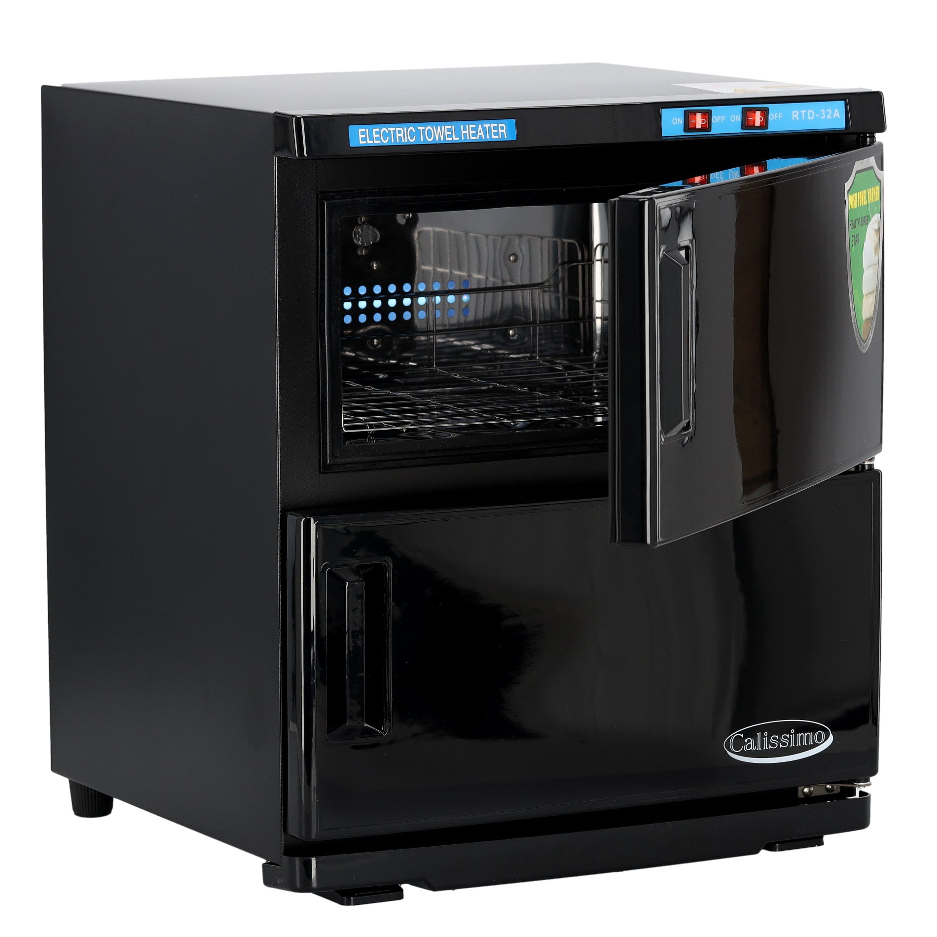 Rankšluosčių šildytuvas su UV sterilizacija 32 l, 400 W - juodas