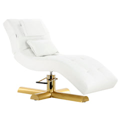 Hidraulinė daugiafunkcinė kosmetologinė lova AMALFI, pasukama, balta