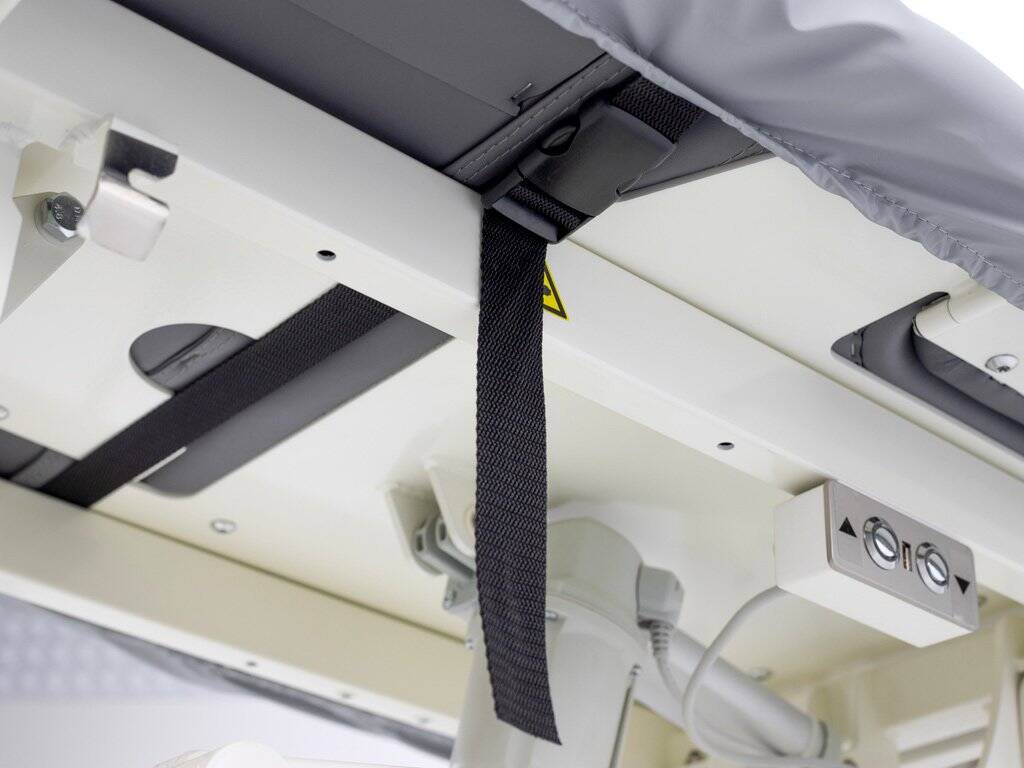 Apsauginis stalo užvalkalas C460 (atsparus aliejui) 198x70 Evero V4, X7 Ergo, pilkas