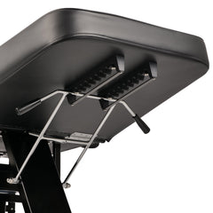 ARIA NERO beauty chair with trays, black