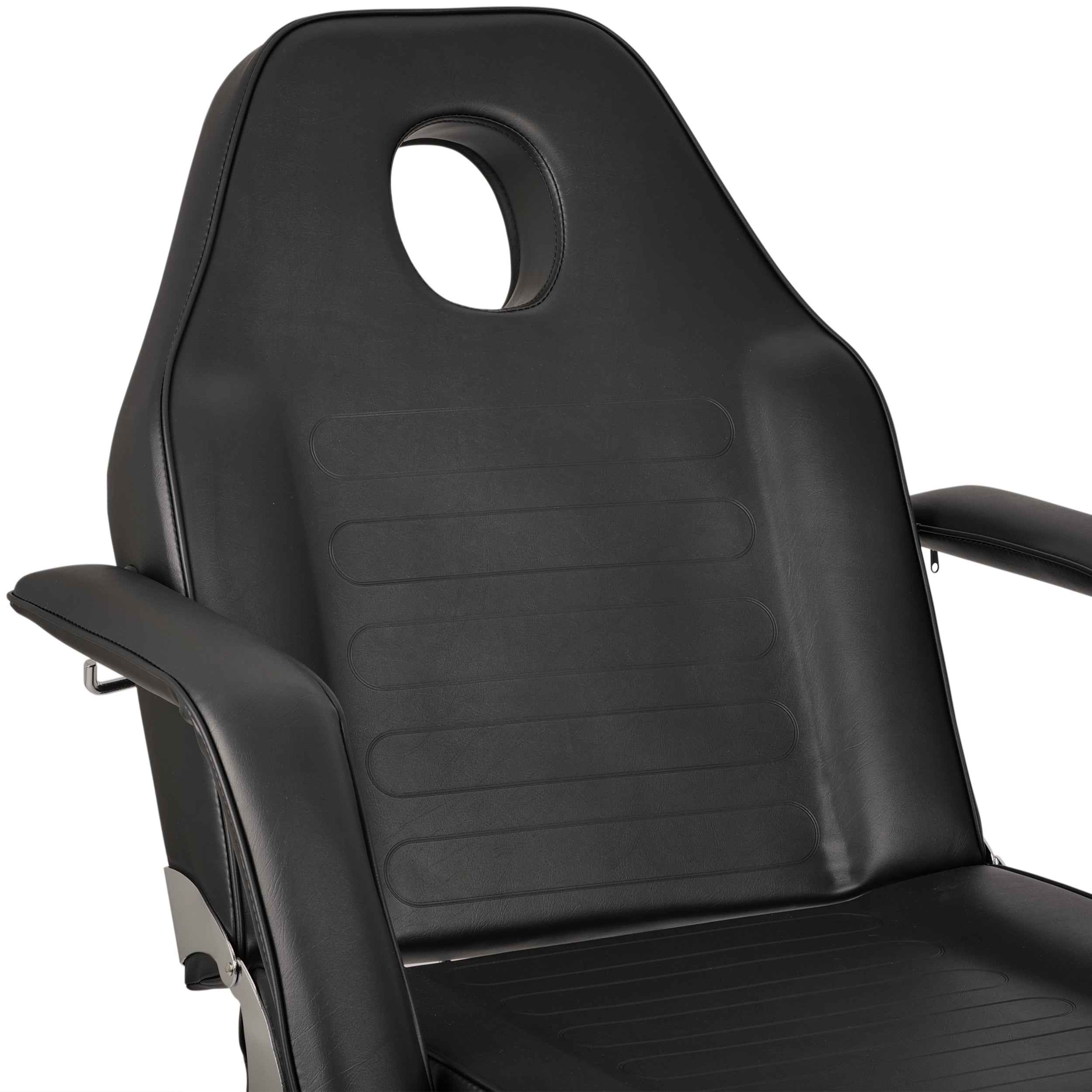 ARIA NERO beauty chair with trays, black