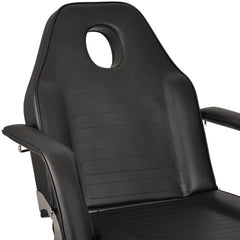 ARIA NERO beauty chair with trays, black