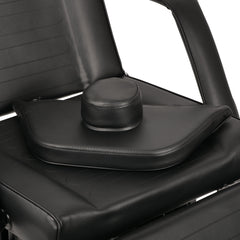 ARIA NERO beauty chair with trays, black