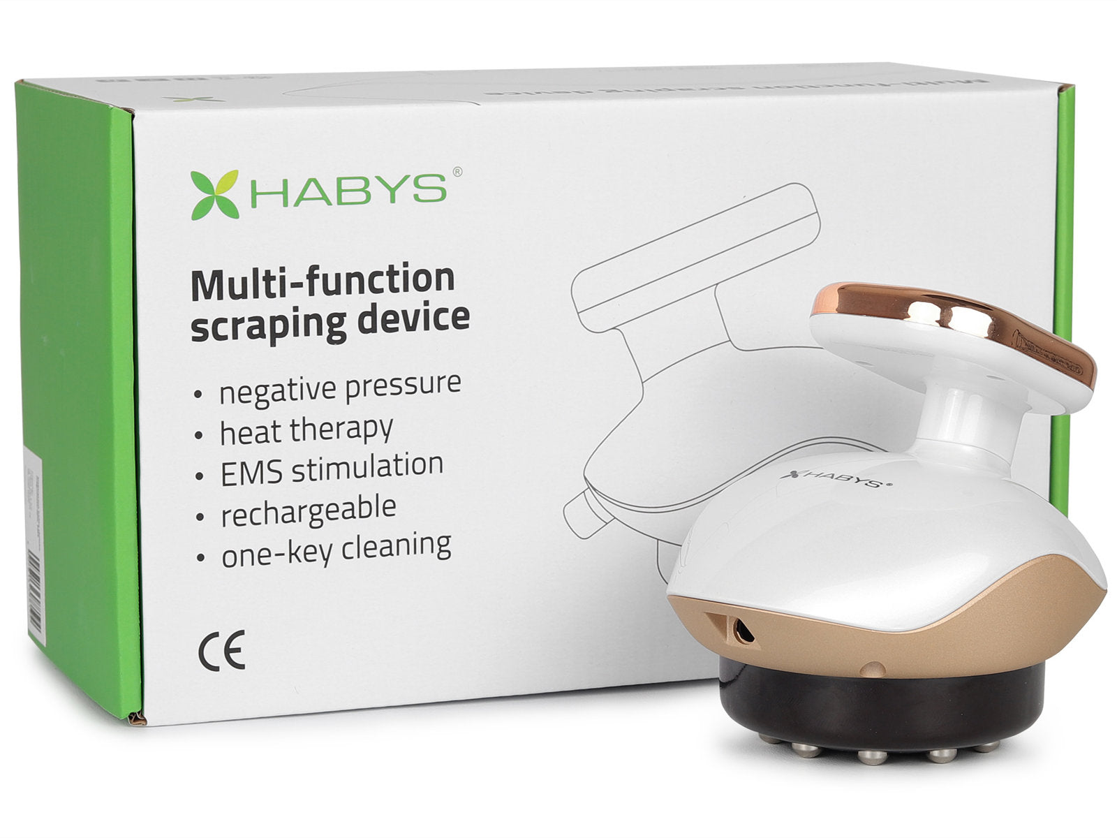 Elektrinis aparatas su laikikliu, EMS, šildymas, magnetoterapija