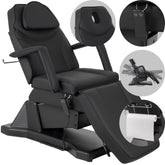 Elektrinis kosmetologinis gultas – Habys Laris Touch Core K315, juodas