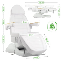Electric beauty chair Leo PRO 4 Comfy Base k501 white