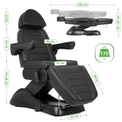 Electric beauty chair Leo PRO 4 Comfy Base k515 black