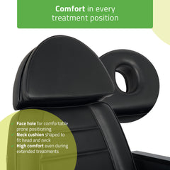 Electric beauty chair Leo PRO 4 Comfy Base k515 black