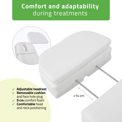 Selia PRO 4 Touch Core K315 elektrinis kosmetologinis gultas baltas Habys