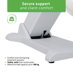 Selia PRO 4 Touch Core K315 elektrinis kosmetologinis gultas baltas Habys