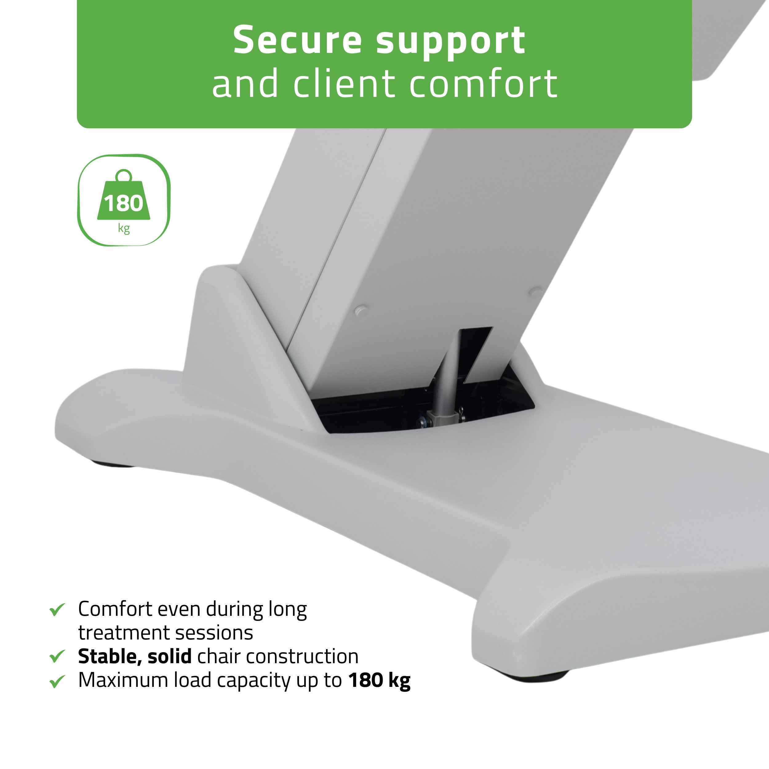 Selia PRO 4 Touch Core K315 elektrinis kosmetologinis gultas pilkas Habys