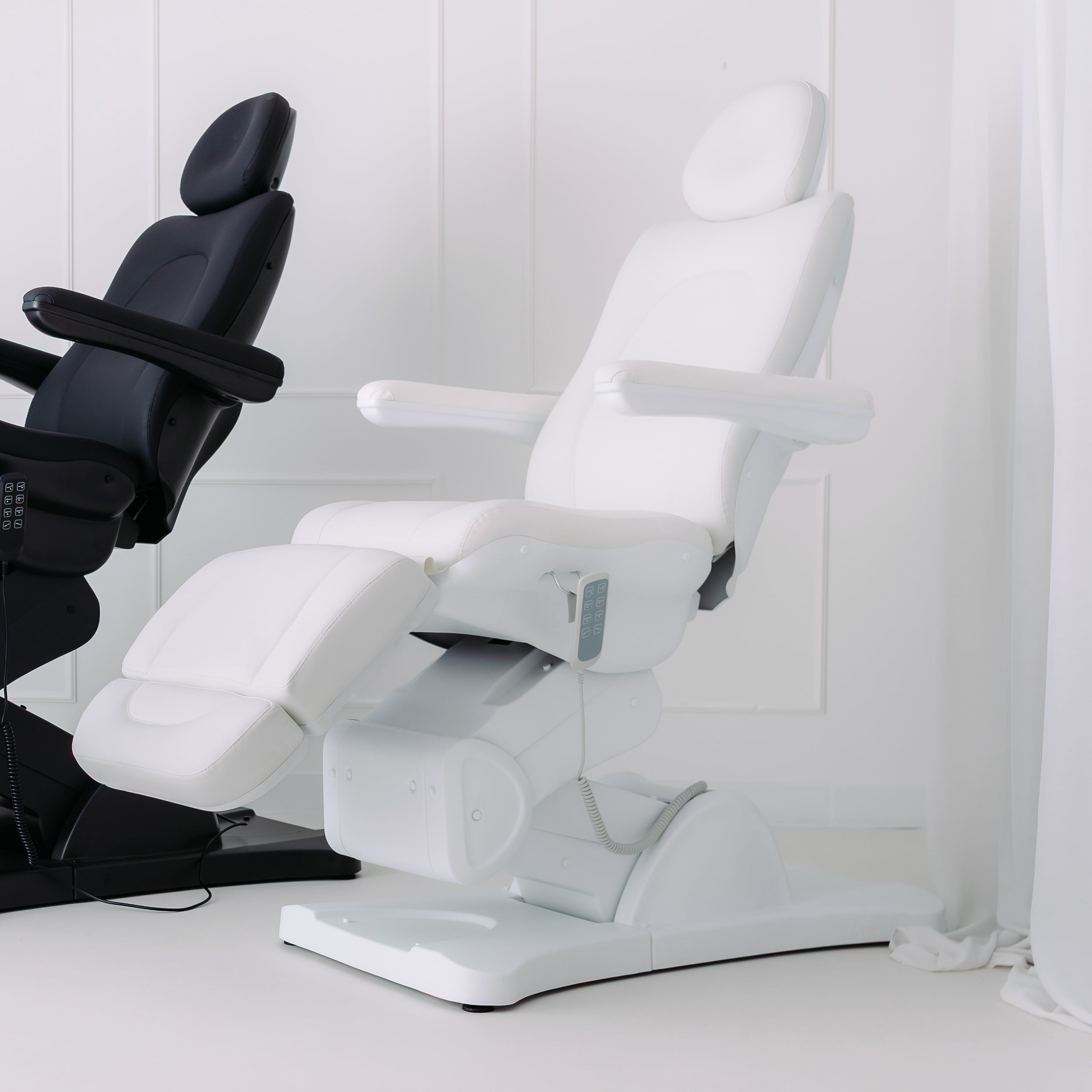 Sorina PRO 5 elektrinis kosmetologinis krėslas Touch Core K301, baltas
