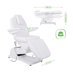 Electric beauty chair Velora PRO 4 Touch Core k301 white