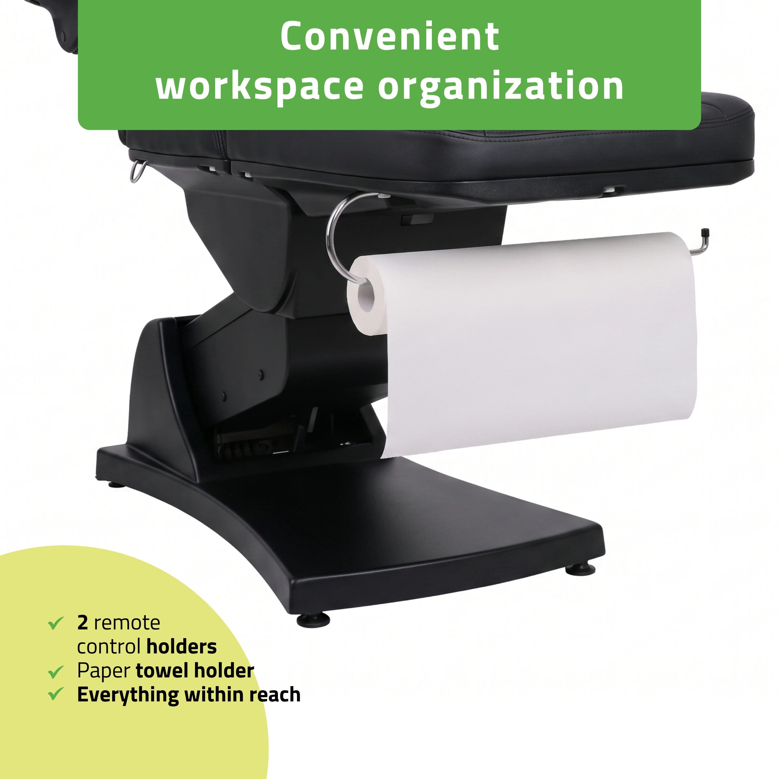 Electric beauty chair Velora PRO 4 Touch Core k315 black