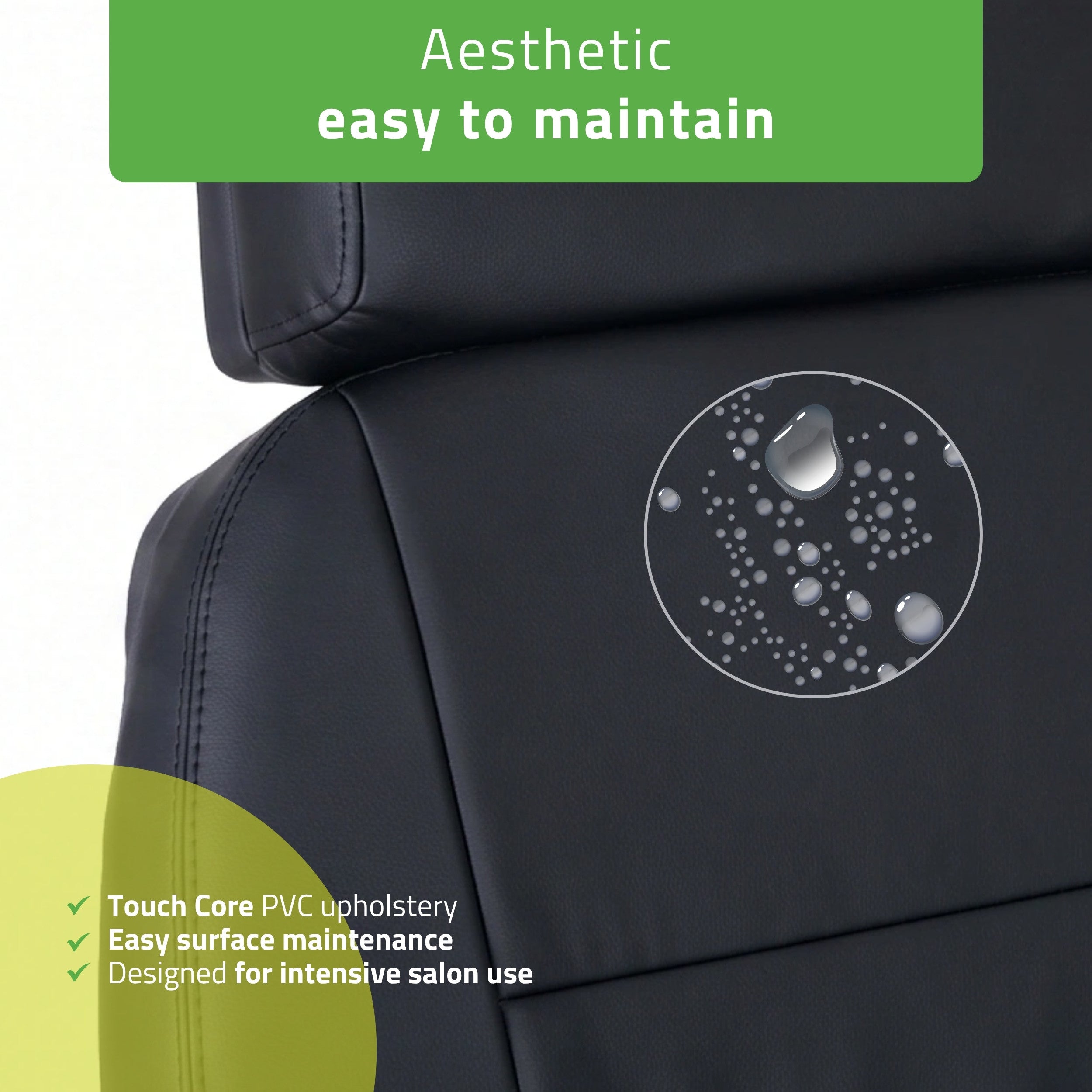 Electric beauty chair Velora PRO 4 Touch Core k315 black