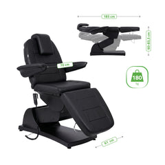 Electric beauty chair Velora PRO 4 Touch Core k315 black