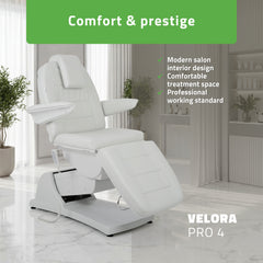 Electric beauty chair Velora PRO 4 Touch Core k329 grey