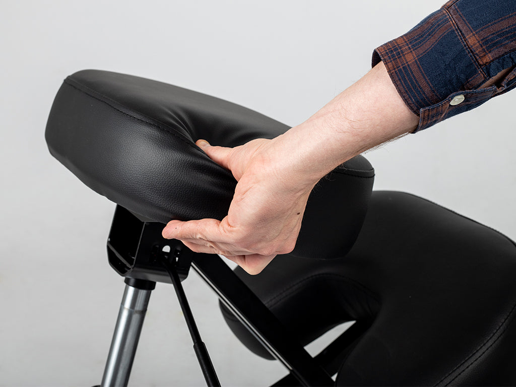 Ergo Standard ergonominė kėdė klūpėjimui su dujine spyruokle, fiksuojamais ratukais