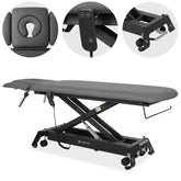 --Evero Cross X4 ERGO therapy table, electric height adjustment with hand remote control, ERGO cushion, Touch Core k322 gray-