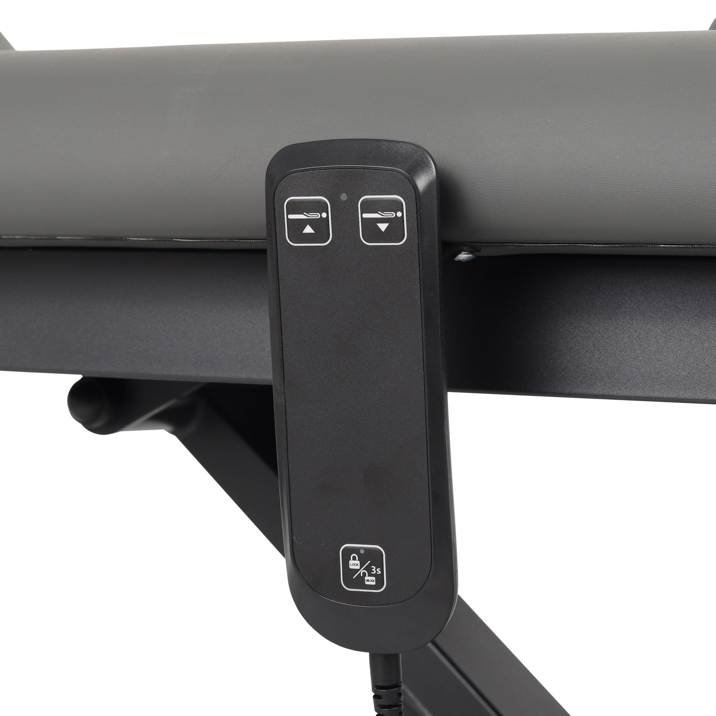 Masažo stalas Fortis 2 ERGO su elektriniu aukščio reguliavimu – pilkas