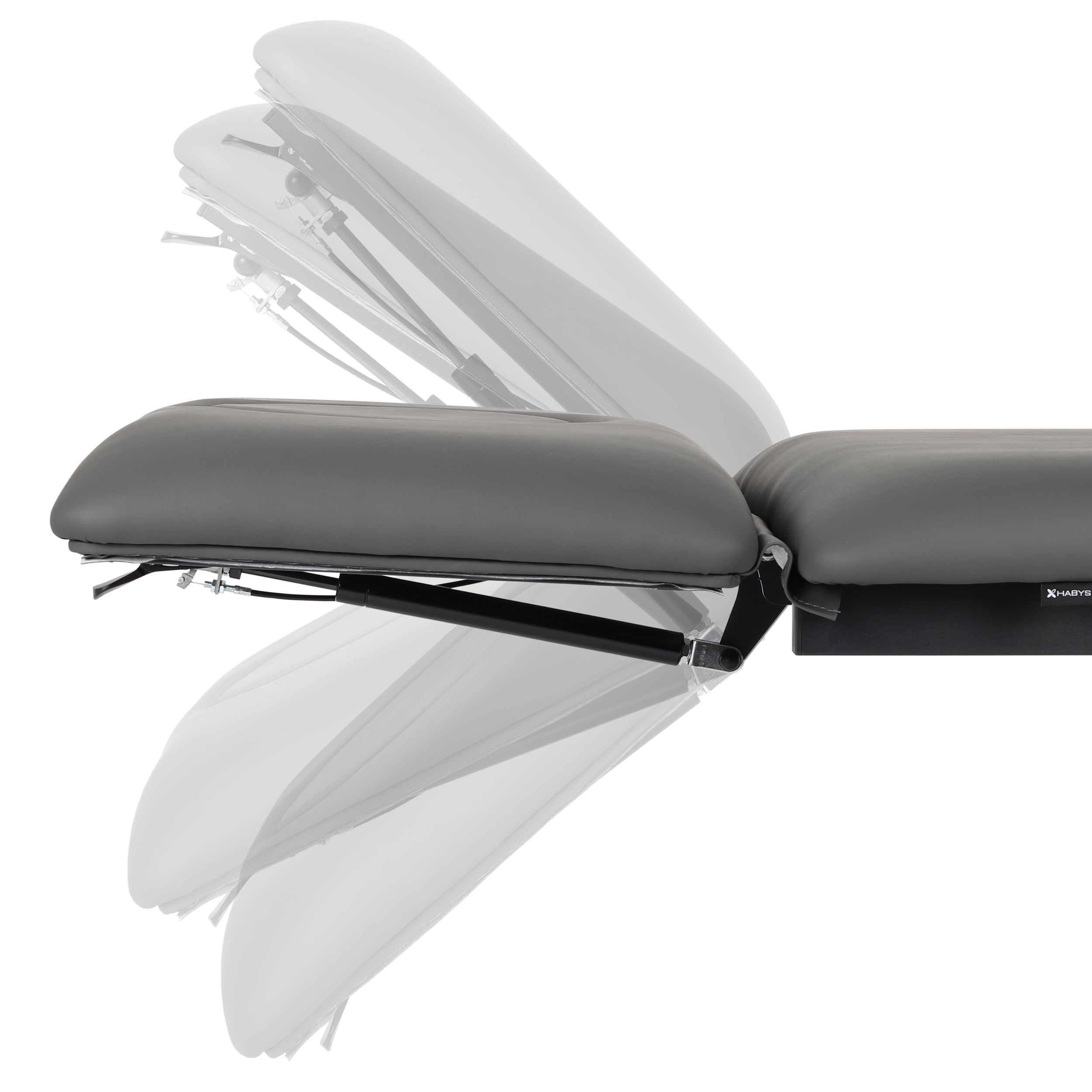 Masažo stalas Fortis 2 ERGO su elektriniu aukščio reguliavimu – pilkas