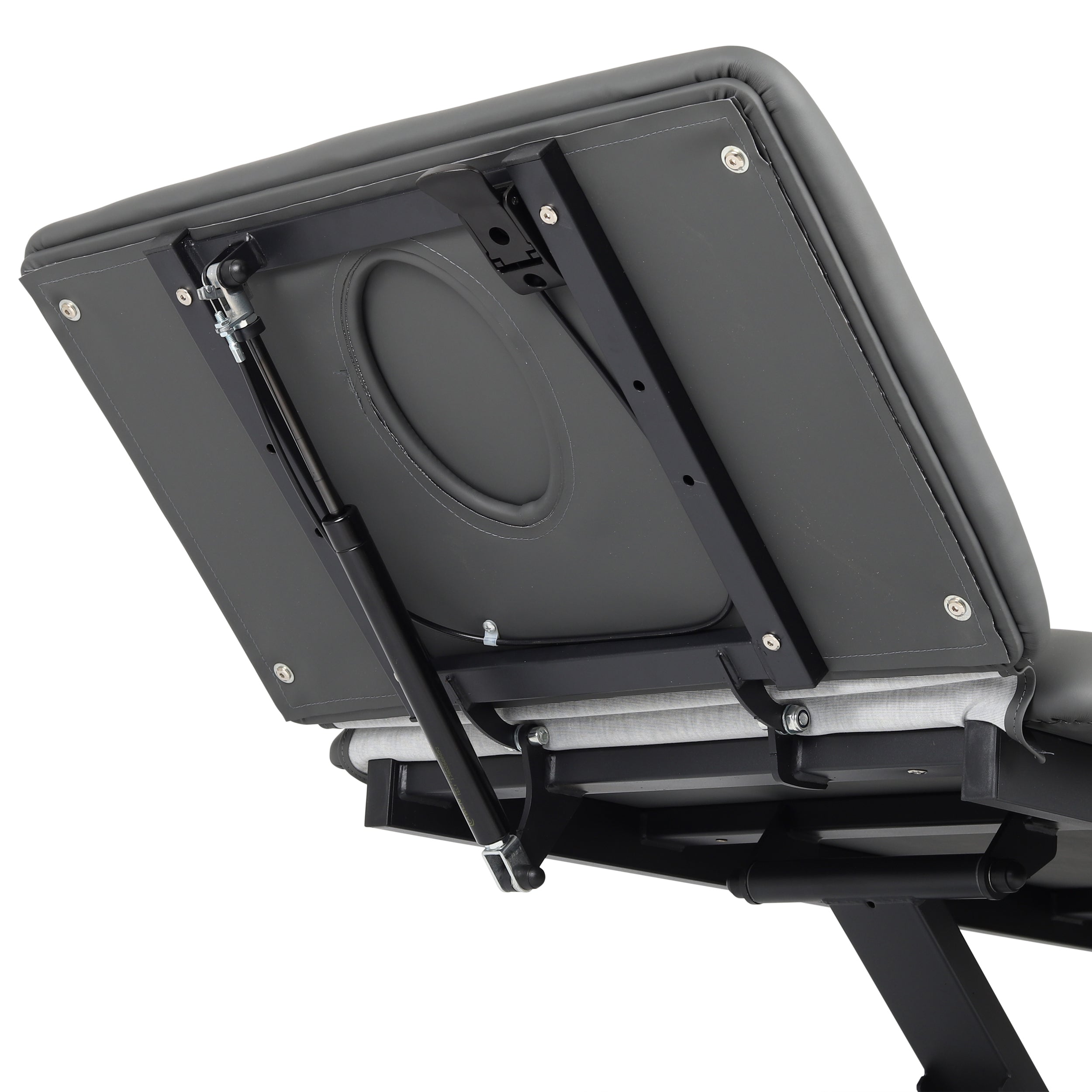 Masažo stalas Fortis 2 ERGO su elektriniu aukščio reguliavimu – pilkas