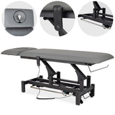 Elektrinis masažo / reabilitacijos stalas Fortis 2 ERGO – Habys, pilkas (k722)