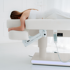 Eterna Beige elektrinis šildomas masažo ir SPA gultas Gentle Flex K901
