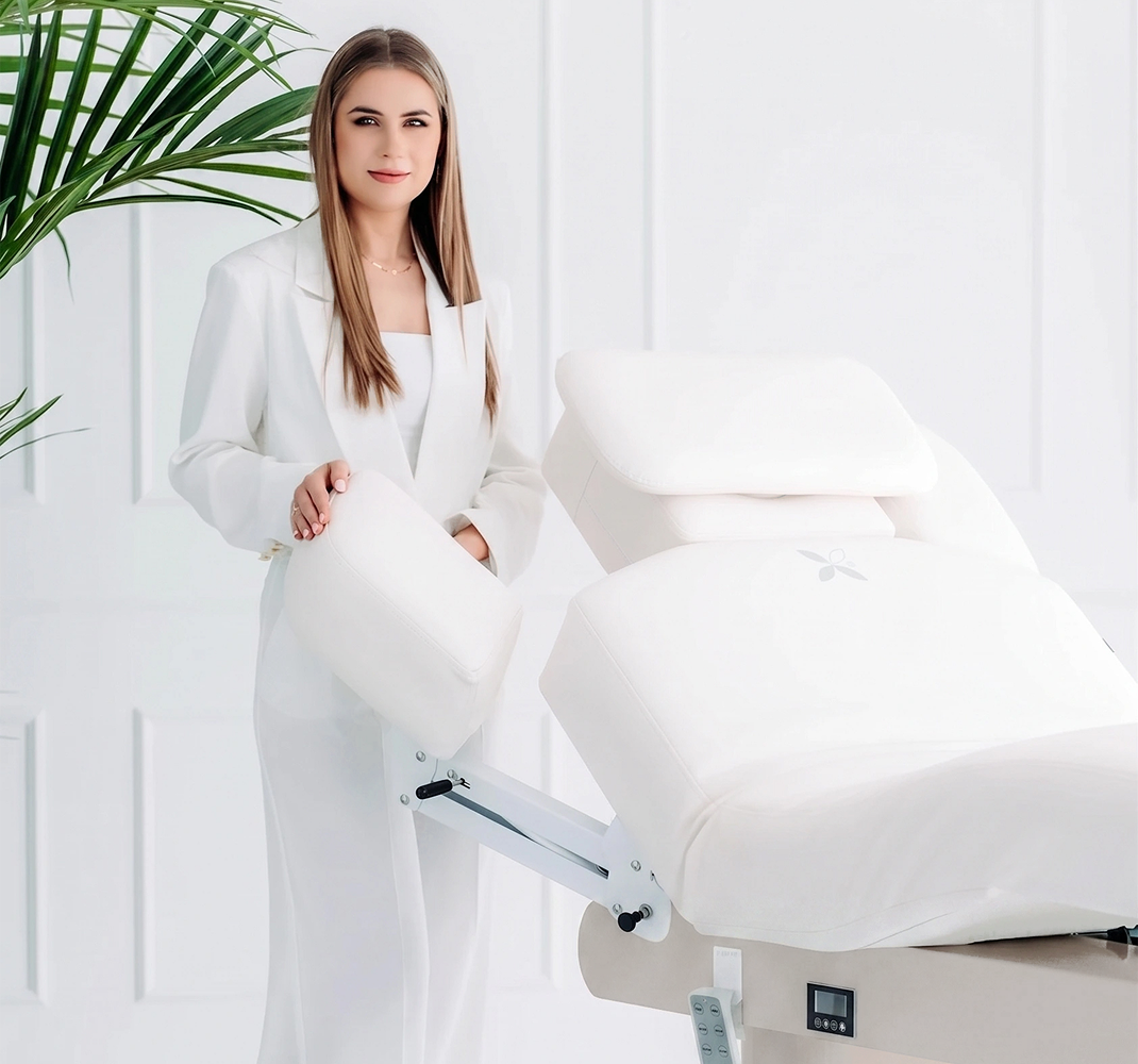 Eterna Beige elektrinis šildomas masažo ir SPA gultas Gentle Flex K901
