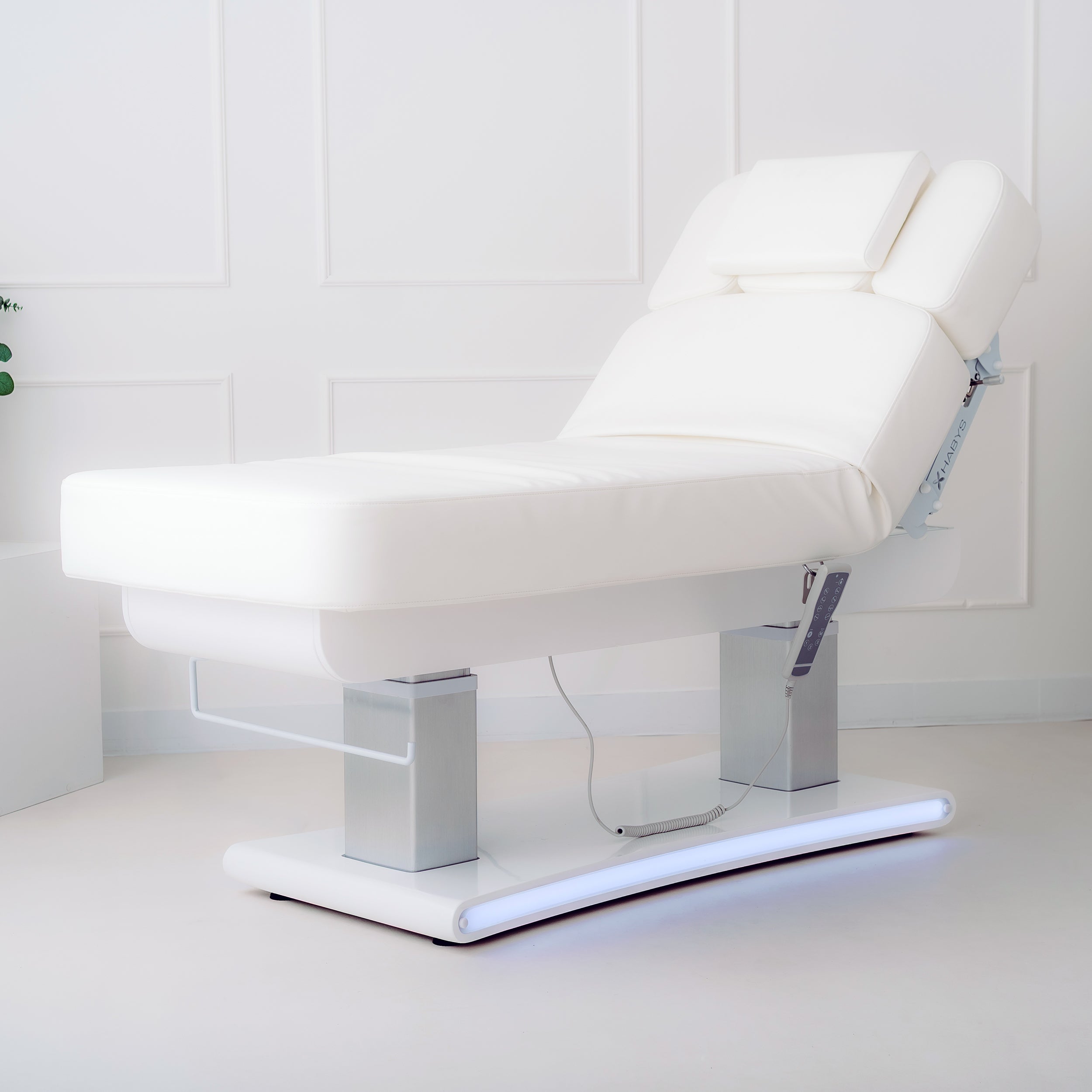 Elektrinė kosmetologinė lova HABYS Prestia Gentle Flex K901, 4 varikliai, balta