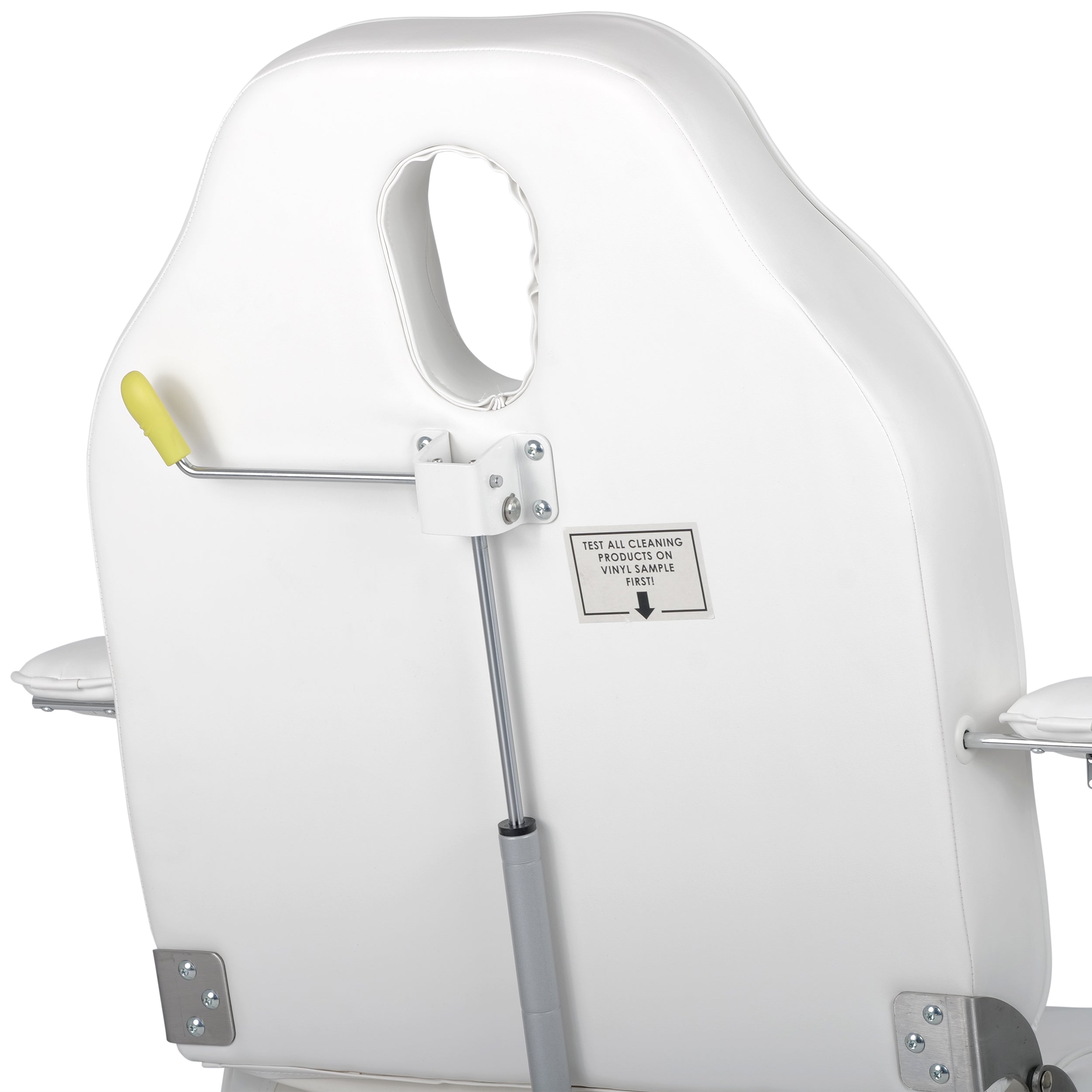 Kosmetologinis hidraulinis gultas - pedikiūro kėdė Habys MAX Bianco, balta