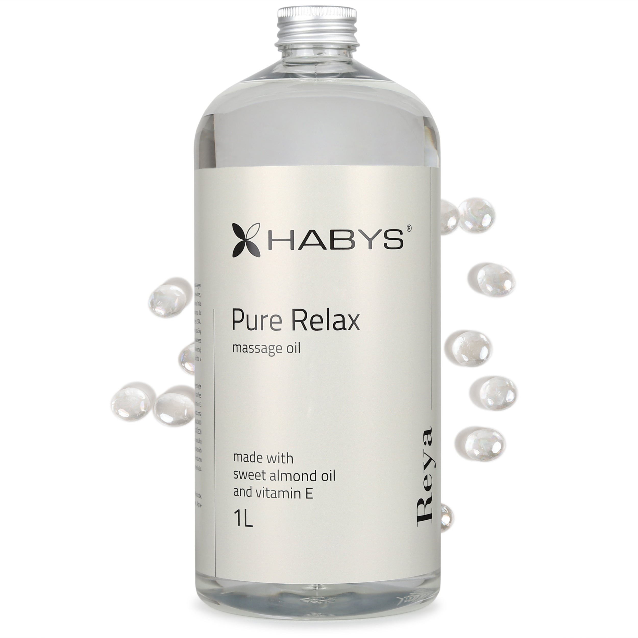 Reya pure relax masažo aliejus, Habys 1L
