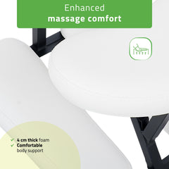 Massage chair Flexo Comfy Base k501 white