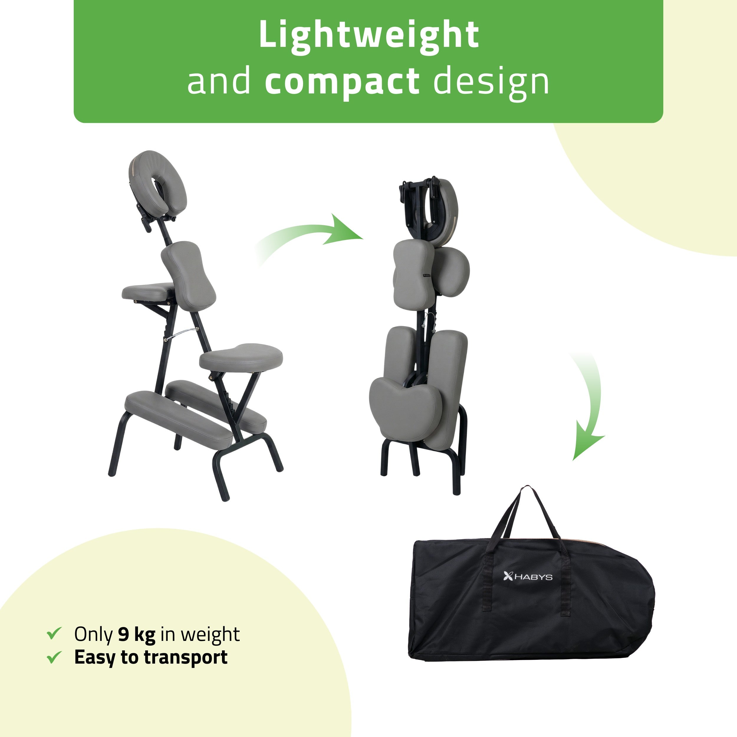 Massage chair Flexo Comfy Base k521 grey