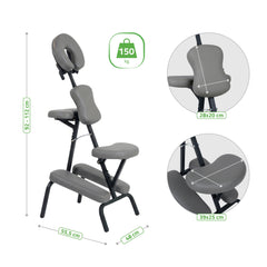 Massage chair Flexo Comfy Base k521 grey