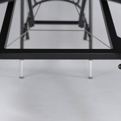 Masažo stalas Aveno Life Luna Light – aliuminis, 60 cm pločio, Soft Touch apmušalas