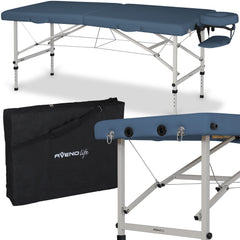 Masažo stalas Torina Matt Touch K102, agato mėlynas