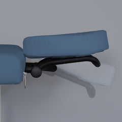 Masažo stalas Torina Matt Touch K102, agato mėlynas