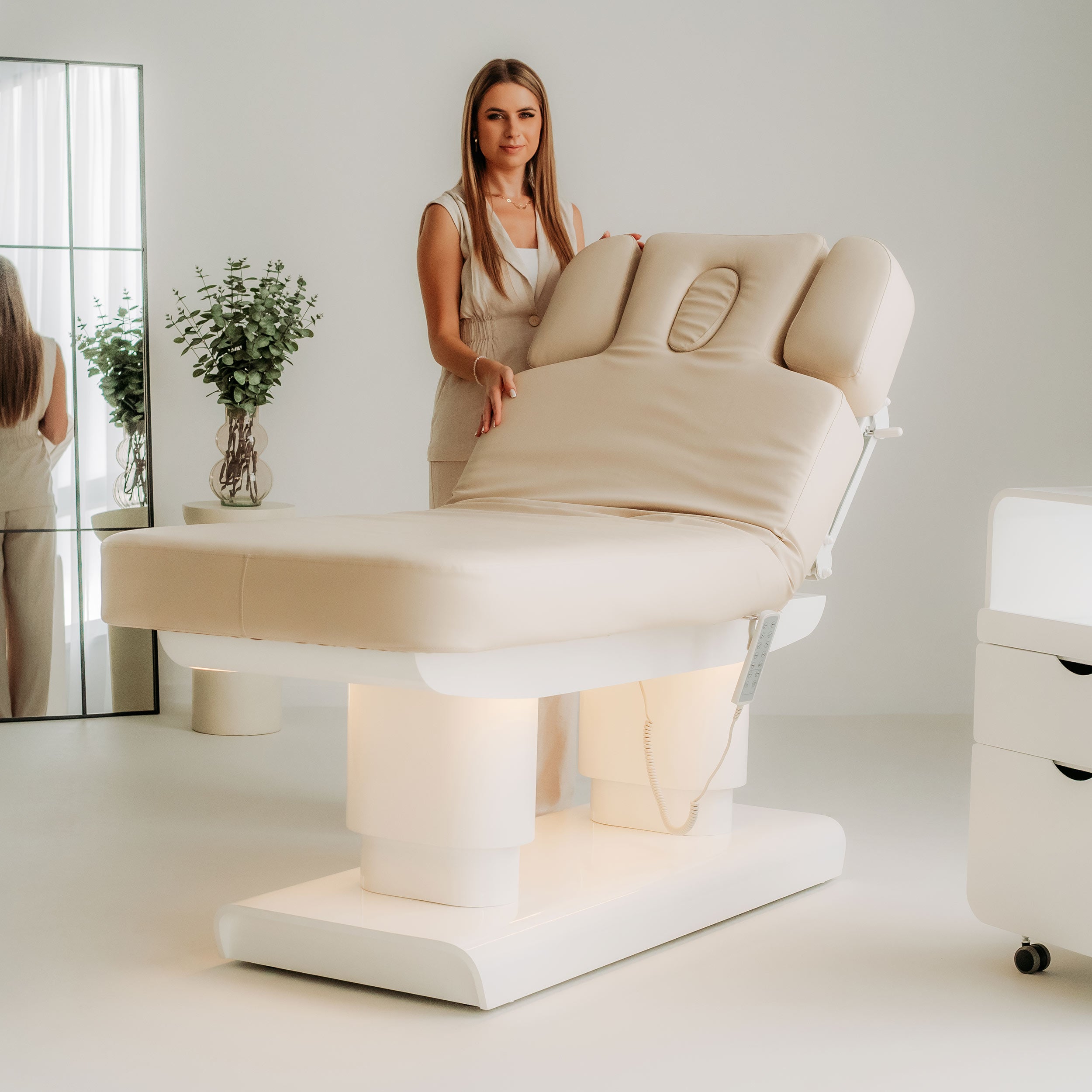 -9-Melia Beige – Electric SPA Bed with Heating and 4 Motors-9